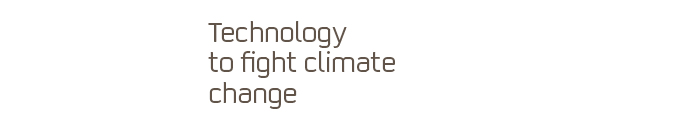 Tecnología para luchar contra el cambio climático