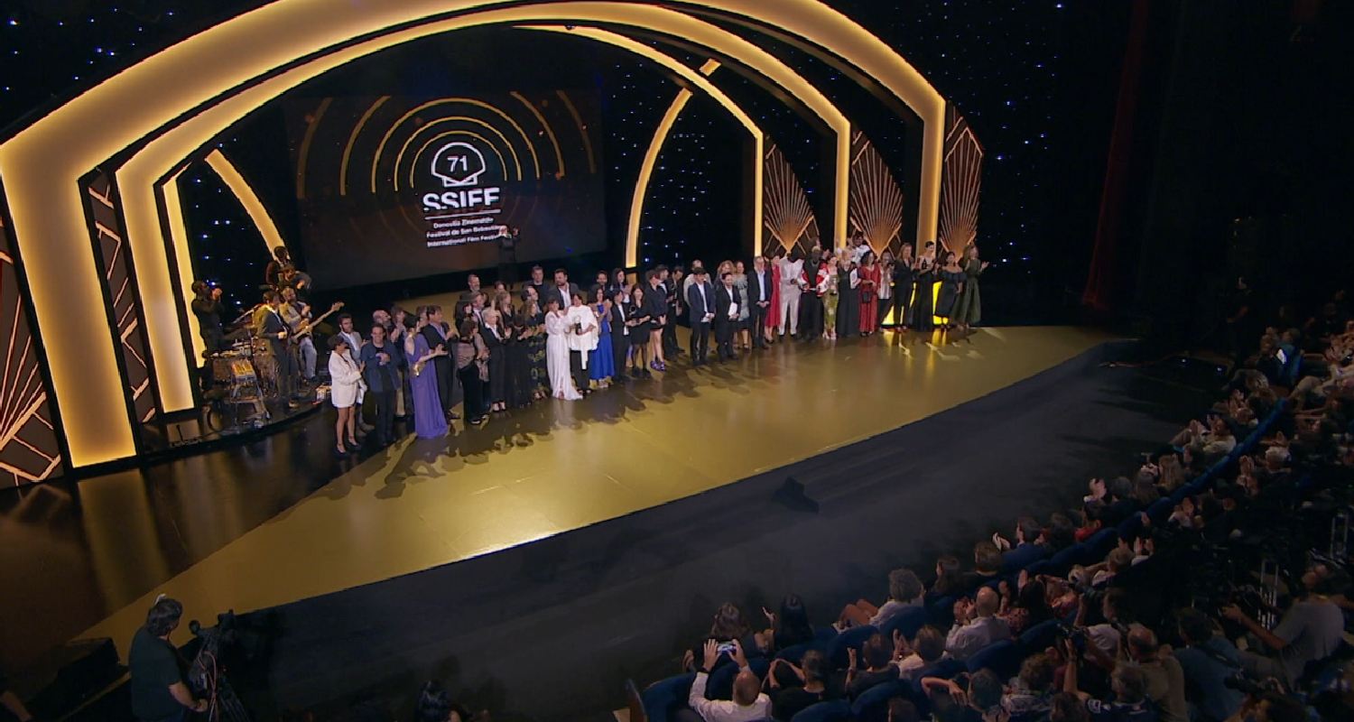 Clausura del Festival de Cine de San Sebastián