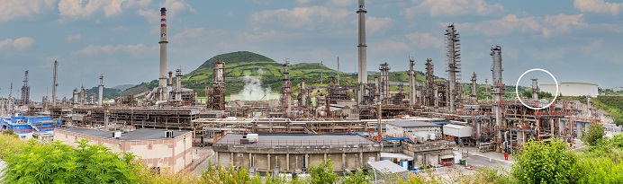 Imagen de planta de combustibles sintéticos en Bilbao